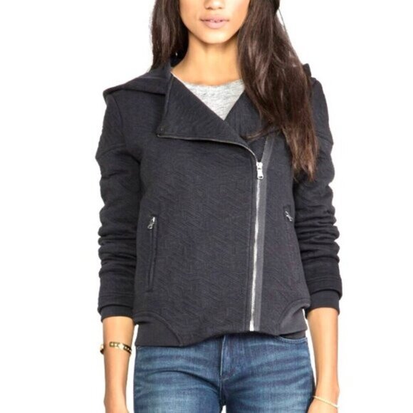 Marc by Marc Jacobs Cleo Quilted Fleece-Lined Jacket Black – S - Picture 4 of 15